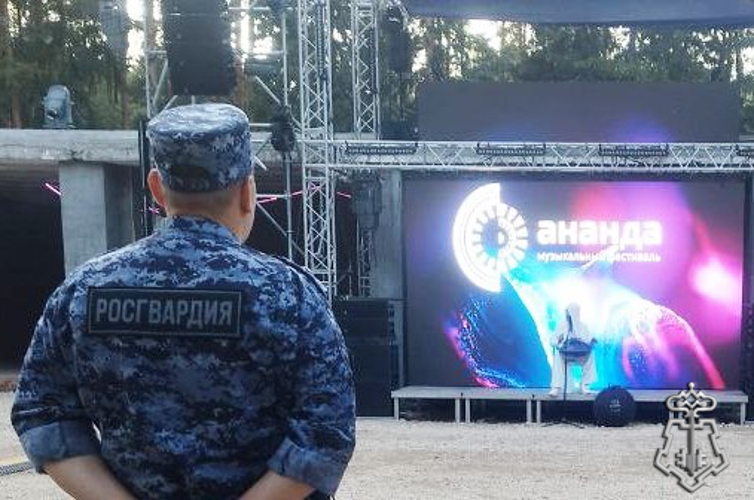 В Нижегородской области бойцы Росгвардии обеспечили охрану общественного порядка на фестивале электронной музыки