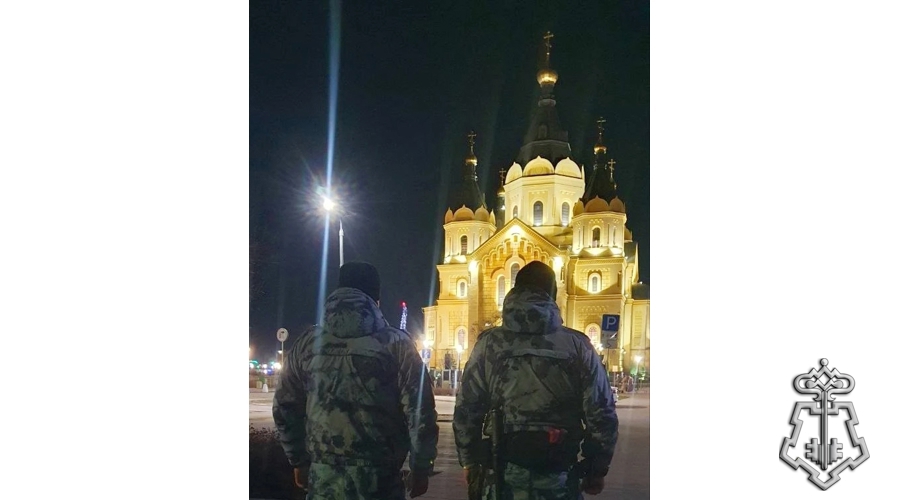 В НИЖЕГОРОДСКОЙ ОБЛАСТИ РОСГВАРДИЯ ОБЕСПЕЧИЛА БЕЗОПАСНОСТЬ ГРАЖДАН ВО ВРЕМЯ ПАСХАЛЬНЫХ БОГОСЛУЖЕНИЙ