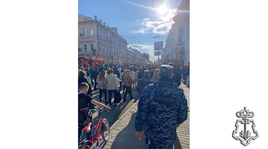 В НИЖЕГОРОДСКОЙ ОБЛАСТИ РОСГВАРДИЯ ОБЕСПЕЧИЛА БЕЗОПАСНОСТЬ ГРАЖДАН ВО ВРЕМЯ ПАСХАЛЬНЫХ БОГОСЛУЖЕНИЙ