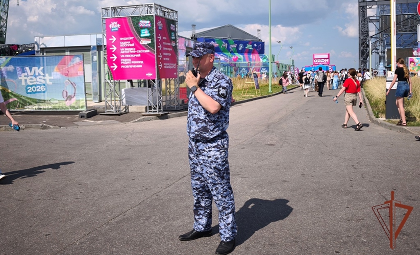 Росгвардейцы обеспечили безопасность на VK Fest в Нижнем Новгороде
